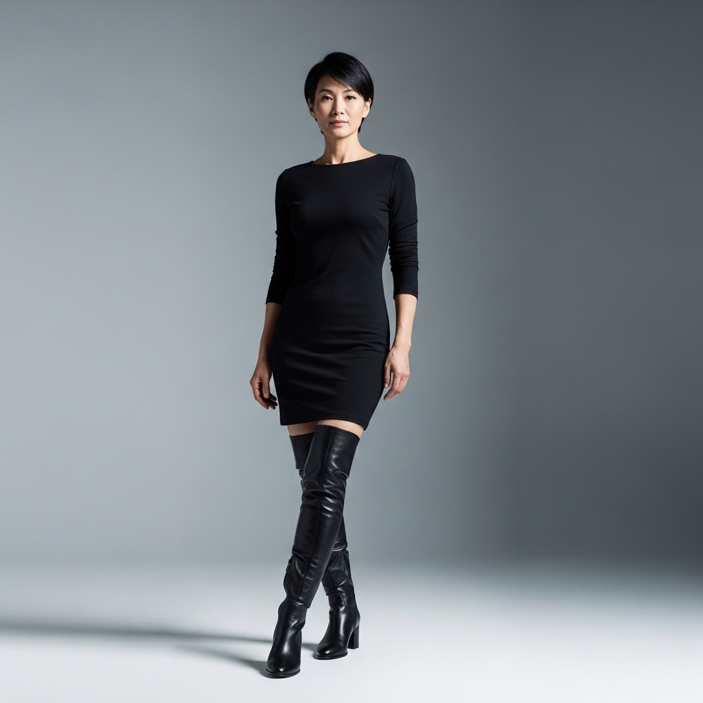 Elegancja i Styl: Muszkieterki Za Kolano